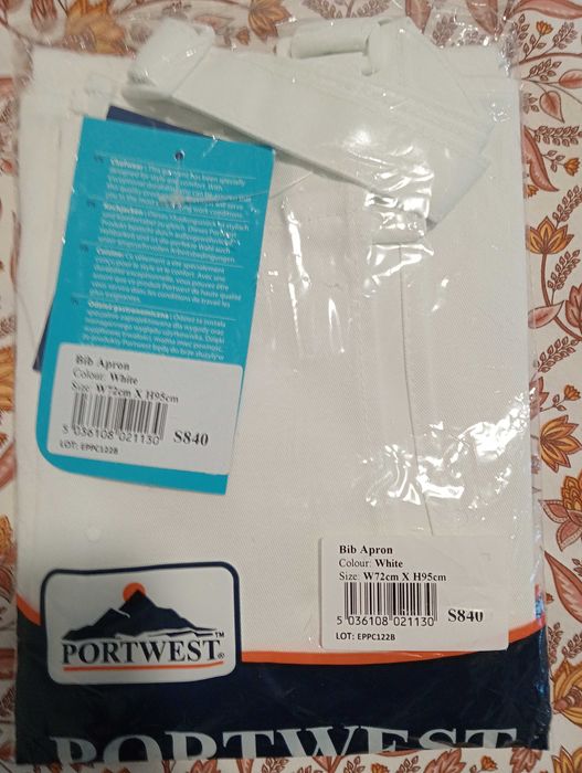 Batina ou avental nova cozinheiro