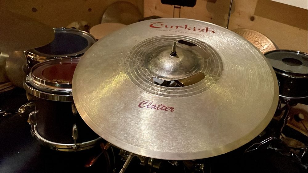 ! Talerz perkusyjny  Turkish Clatter crash   18” perkusja