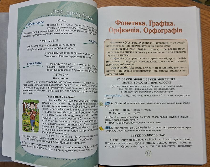 Українська мова Заболотний 5 клас