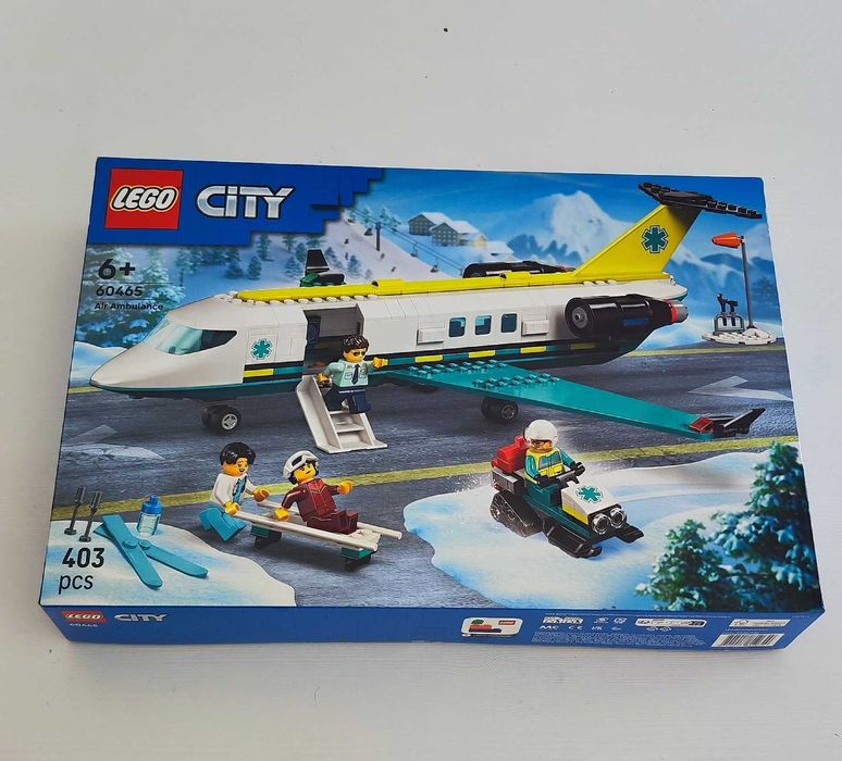 Lego City Samolot pogotowia ratunkowego 60465 NOWE!