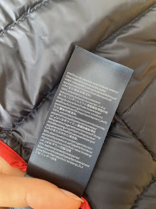 Lekka puchowa kurtka wiosenna Tommy Hilfiger rozmiar M