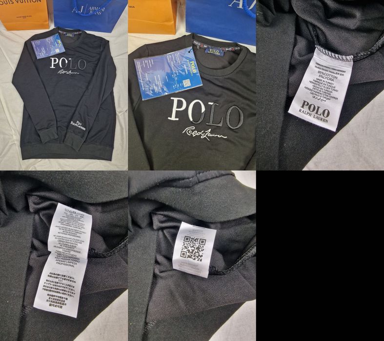 Bluza męska okrągla Ralph Lauren mis burberry  premium RL