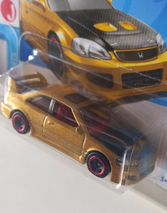 Conj 2 hot wheels Honda civic Si