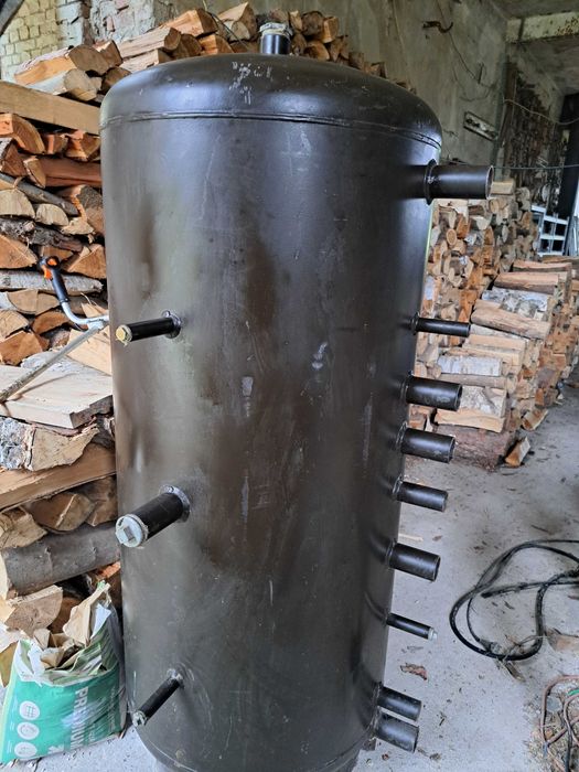 Zbiornik- bufor do c.o. z weżownicą do solarow 500 litrów