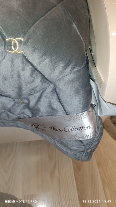 велюрове покривало на ліжко