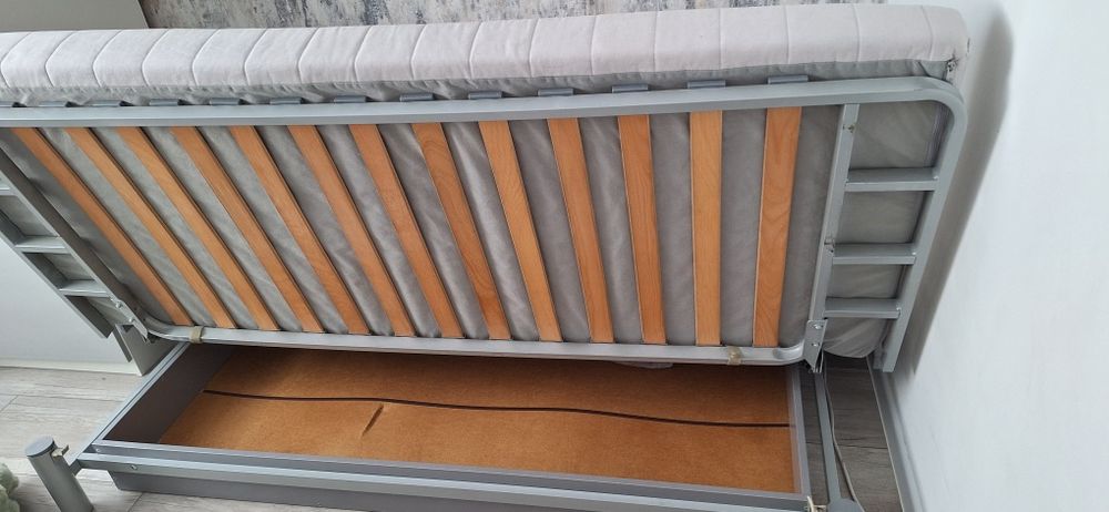 Ikea sofa Beddinge rozkladana+materac+skrzynia