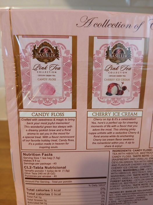 Herbata zielona Basilur Pink Collection