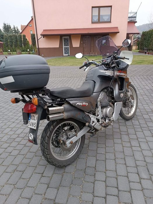 .Honda transalp.