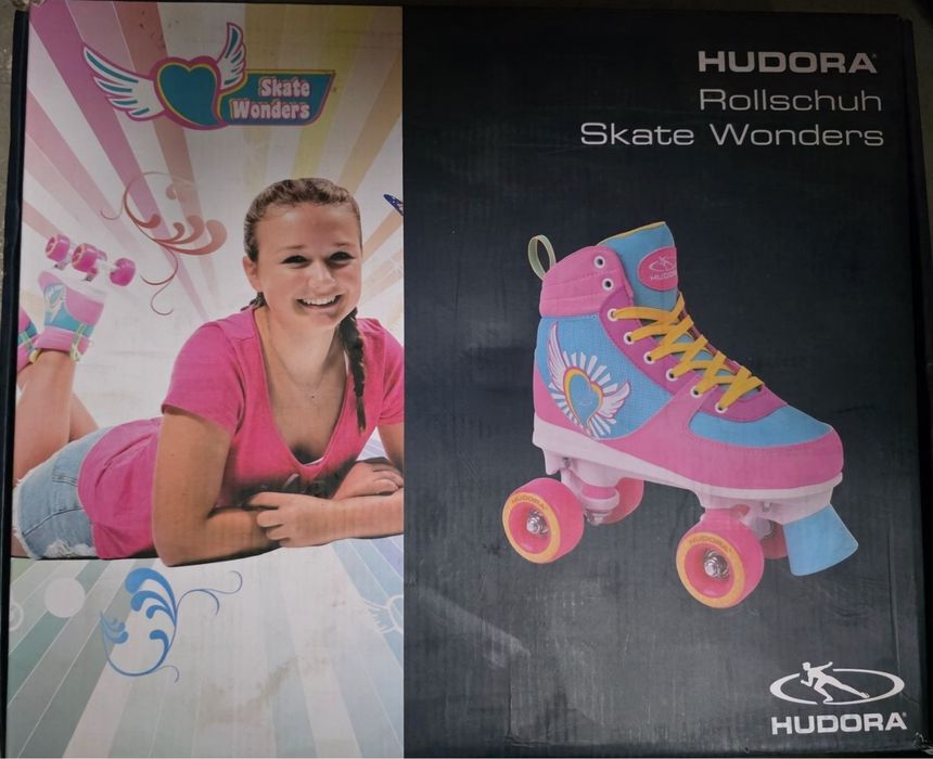 Wrotki dziewczęce Hudora 39/40