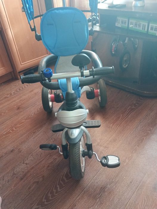Велосипед с родительской ручкой