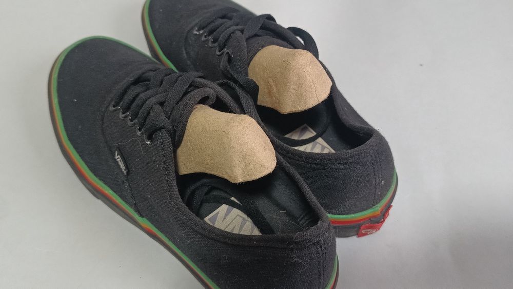 Кеди Vans Authentic (Rasta) Black, 40 розмір