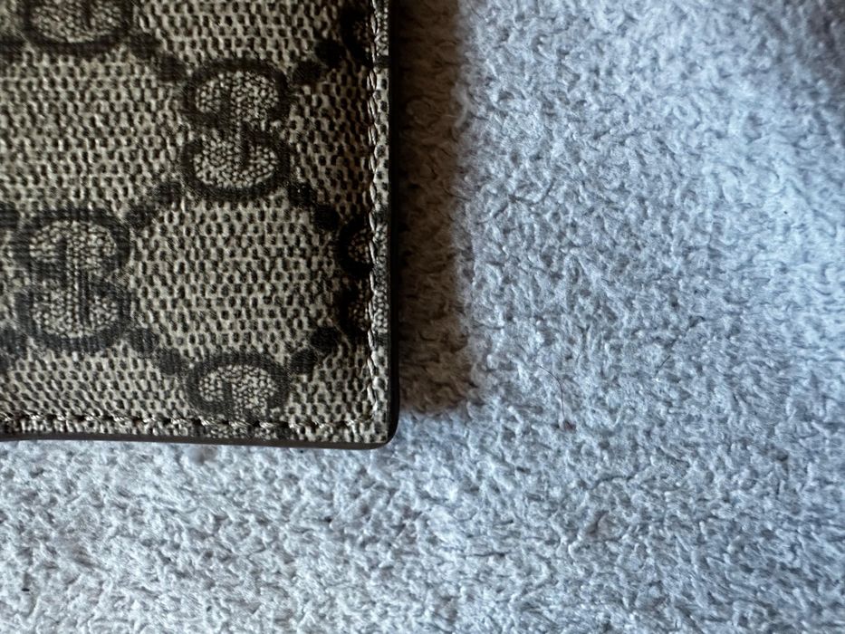 Carteira Gucci GG Supreme Original c/ Caixa + Certificado