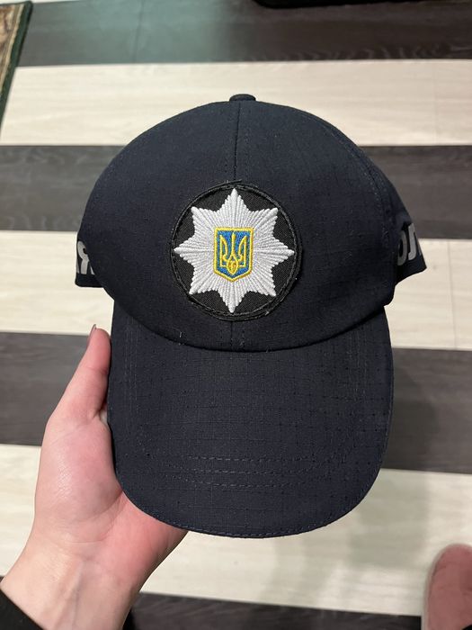 Кепка темно синя