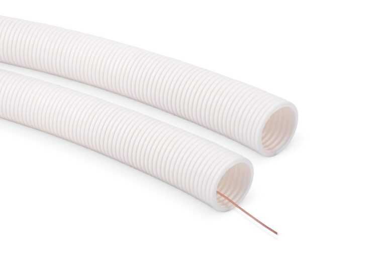 Rura karbowana bezhalogenowa 320N z pilotem 25/20  - 50m