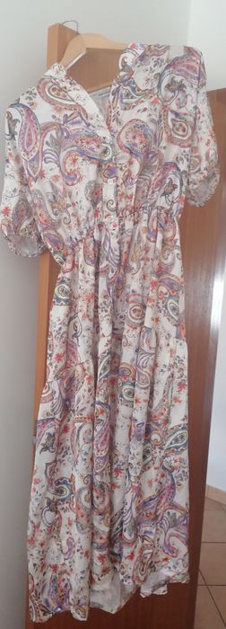Vestido comprido de verão