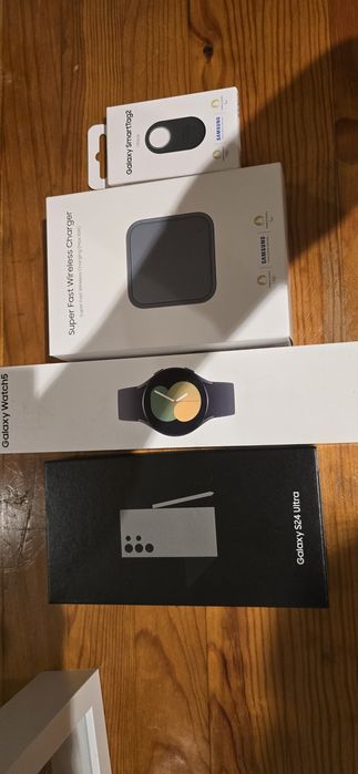 Samsung Galaxy S24 Ultra + smartwatch samsung galaxy 5