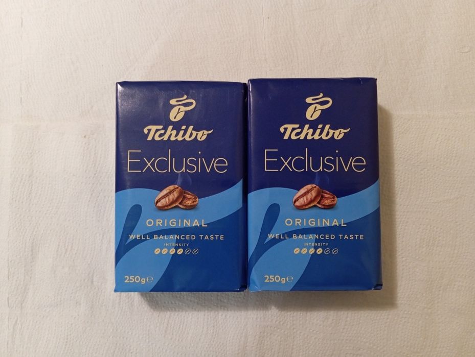 Tchibo Exclusive.Kawa mielona 250g 2 szt.