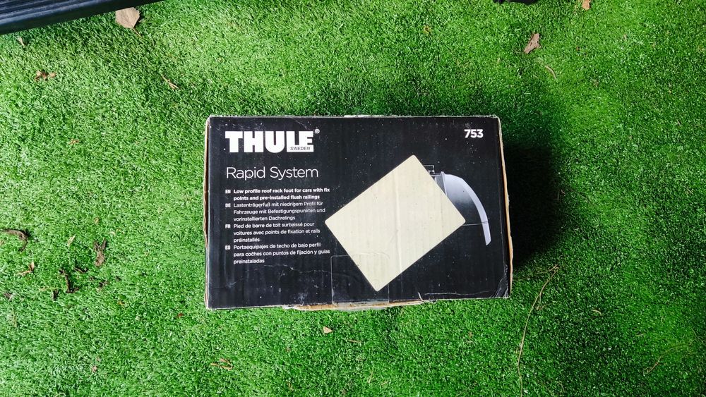 Belki Thule ze stopami Rapid system 753
