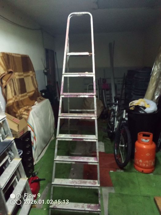 Escada de alumínio em bom estado só 40euros