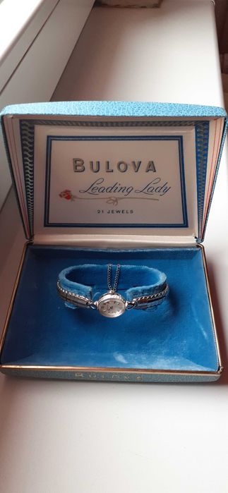 Zegarek na bransoletce BULOVA N8 10K R.G.P Stan super.