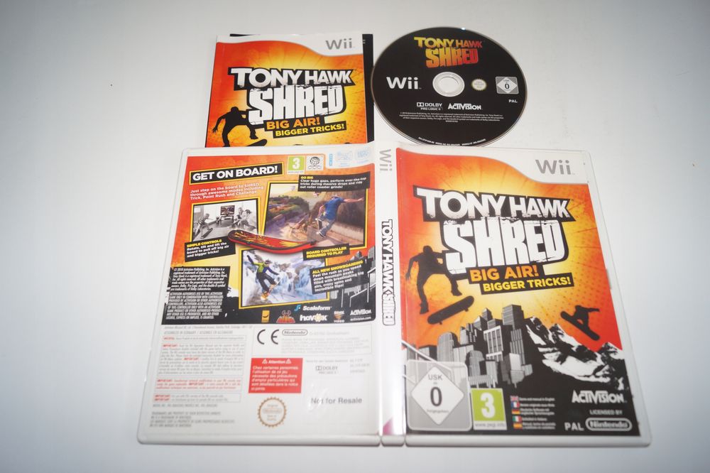 Tony Hawk: Shred Wii Gra Na Deskę