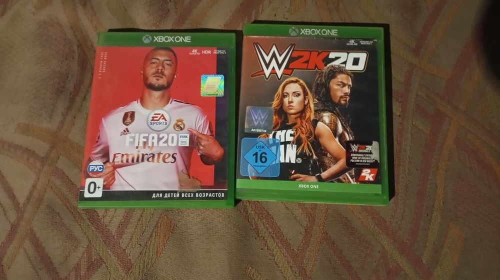 Xbox one 512 gb + fifa2020, w2k20