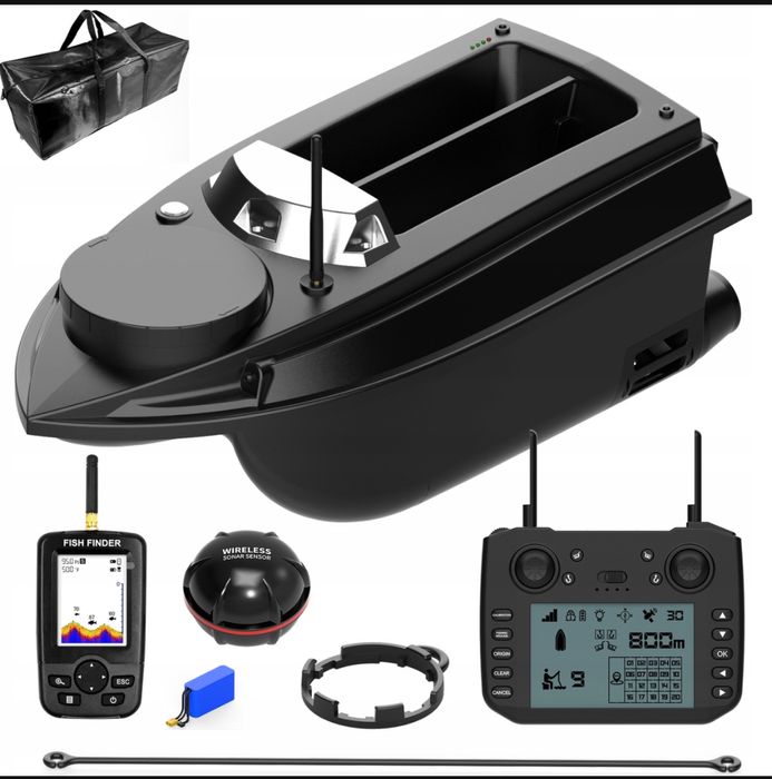 łódkę zanętową v030 gps + Fishfinder