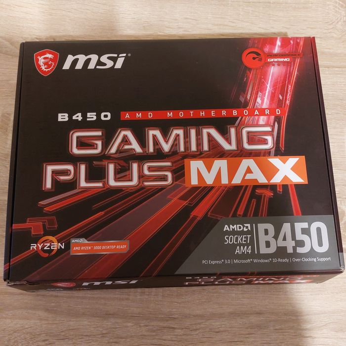 Płyn główna MSI B450 Gaming Plus Max