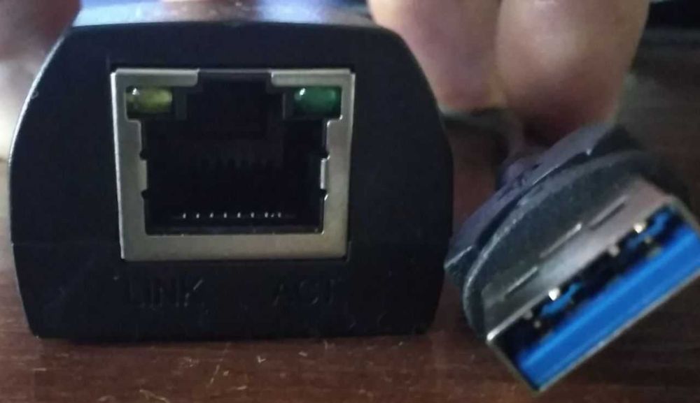 Зовнішний мережевий адаптер Frime USB 3.0 Gigabit Ethernet RTL8153