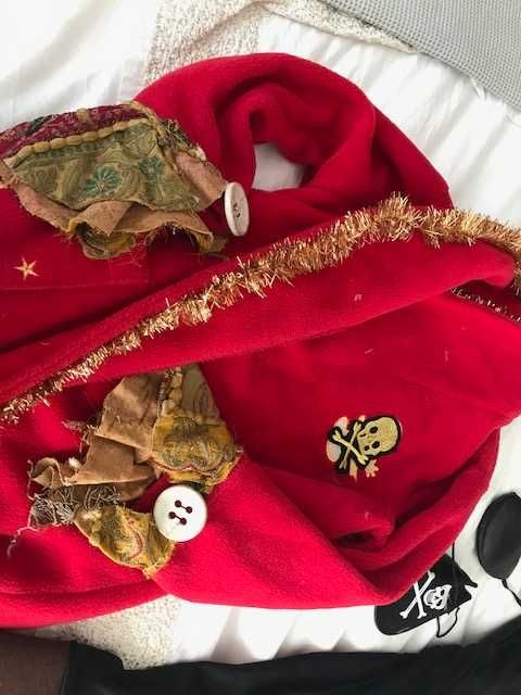 Carnaval fato mascara pirata 8 anos