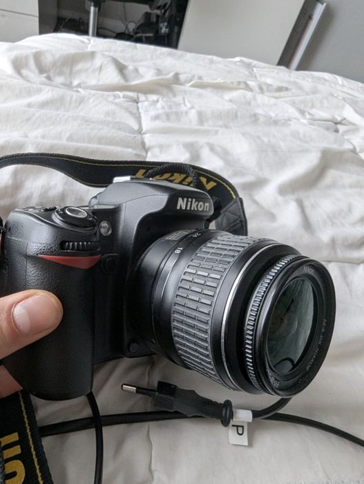 Aparat Lustrzanka Nikon D80 + obiektyw Nikkor 18-55 AF