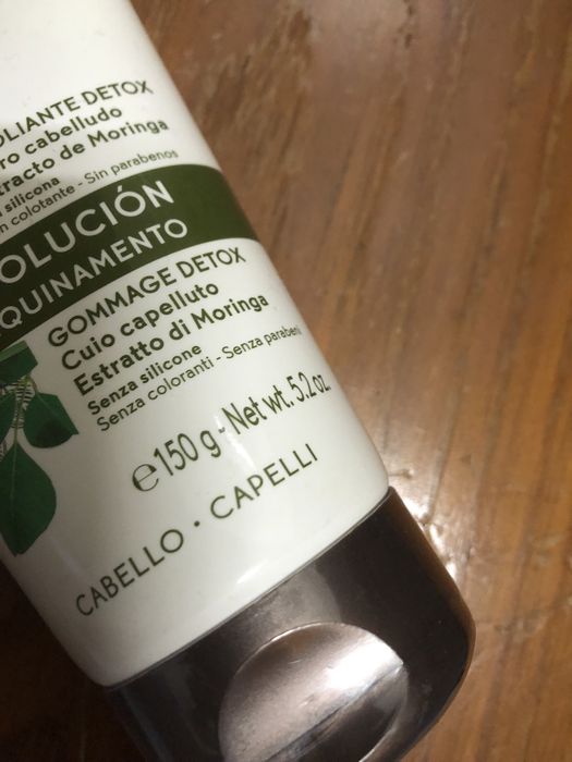 Exfoliante couro cabeludo