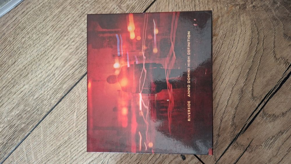 Płyty CD Riverside z autografami