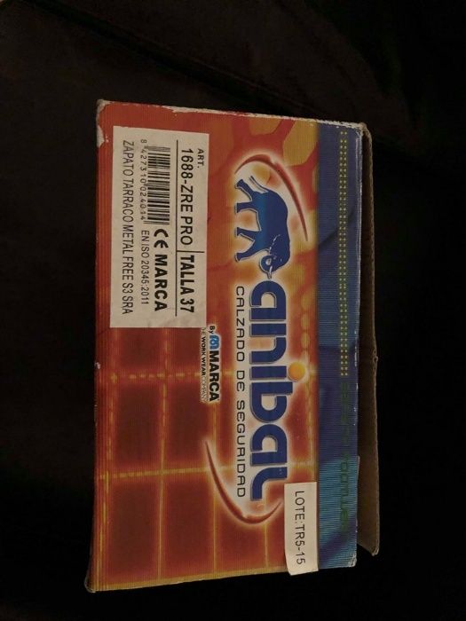 Botas de segurança anibal, 37