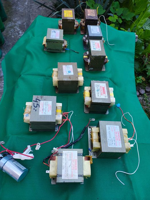 Transformatory z mikrofalówek
