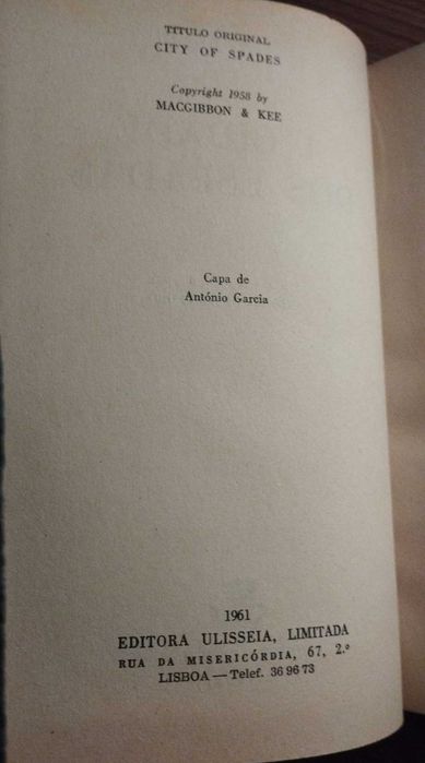 A Cidade dos Espadas - Colin Macinnes (1961)