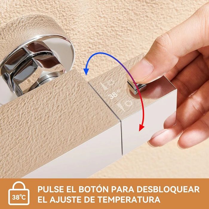 Chuveiro com termóstato