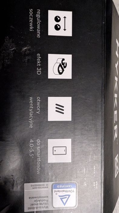 VR Okulary 3D / Gogle VR dla smartfonów