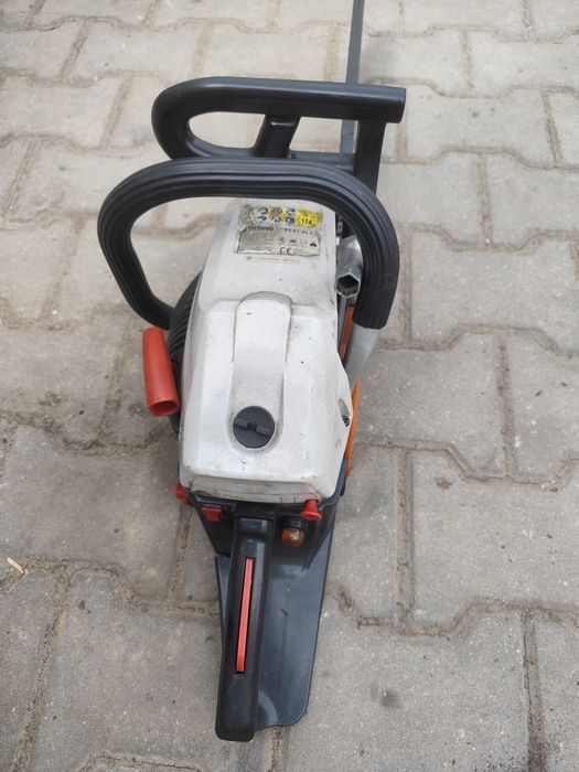 Pilarka spalinowa piła mocna 3KM prowadnica 45cm nowy łańcuch stan bdb