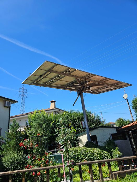 Paineis solar giratorios
