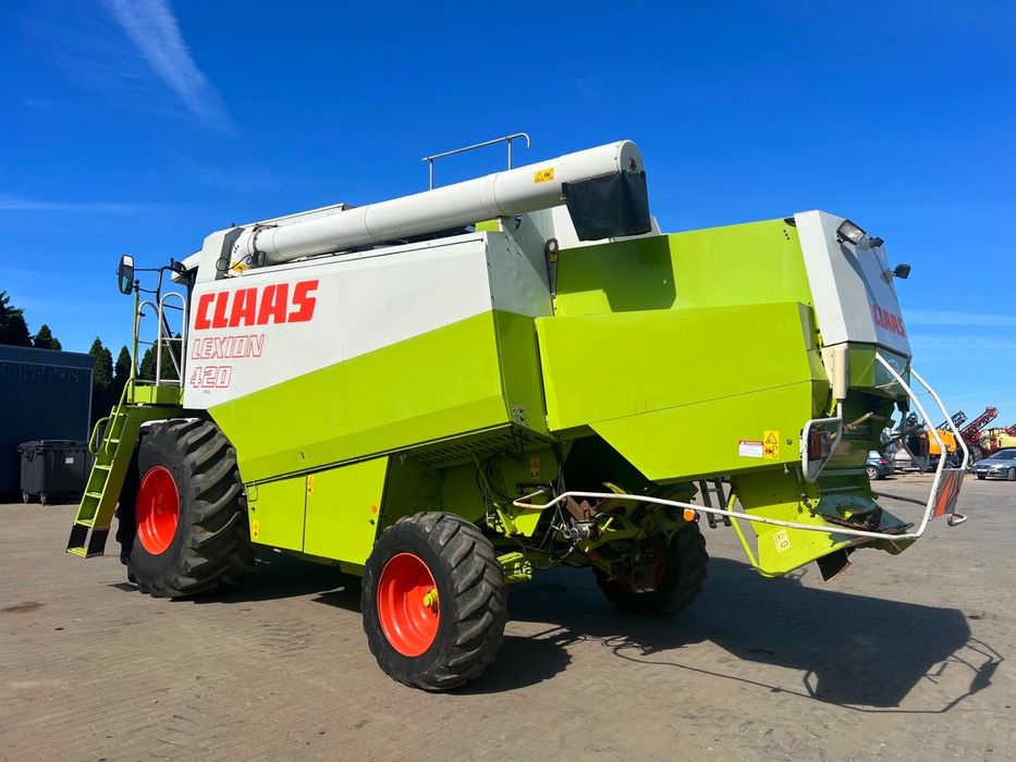 Kombajn zbożowy Claas Lexion 420 heder 6m silnik Mercedes