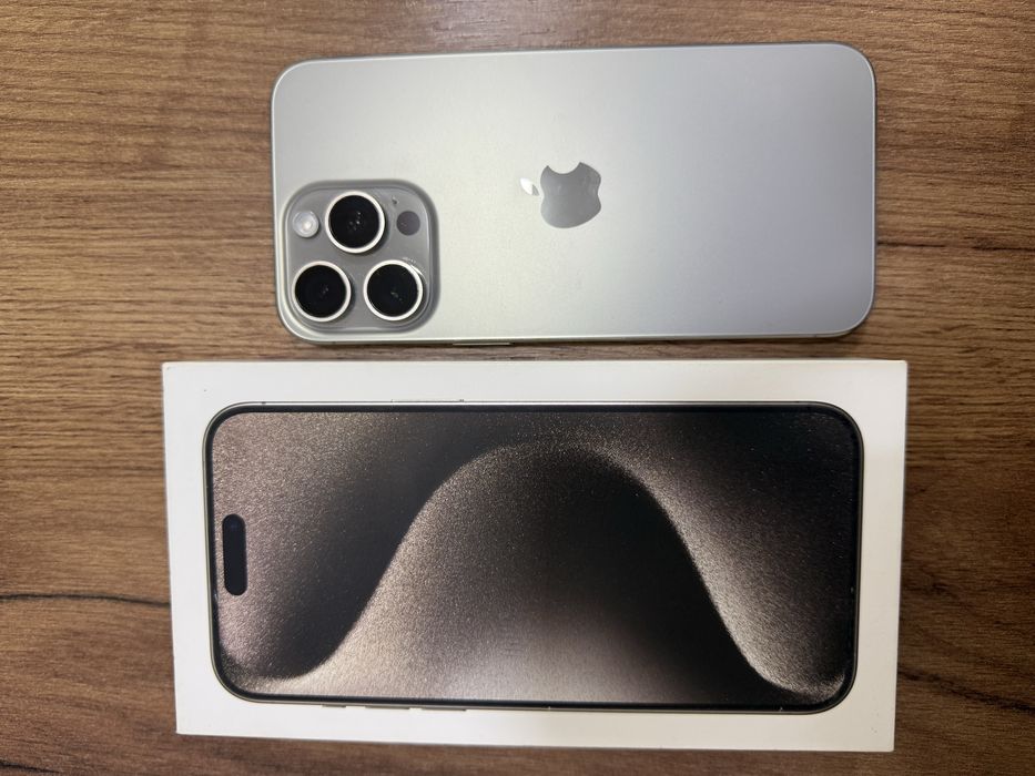 IPhone 15 Pro Max, Natural Titanium, 256Gb