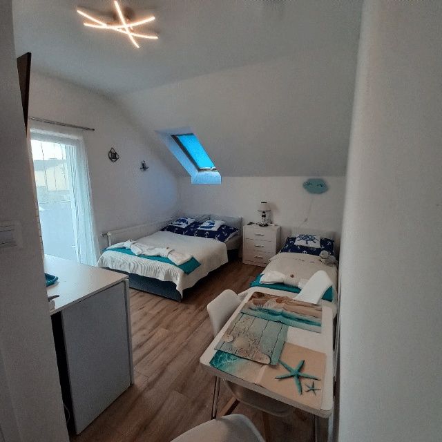 Pokoje, noclegi nad morzem w Dźwirzynie