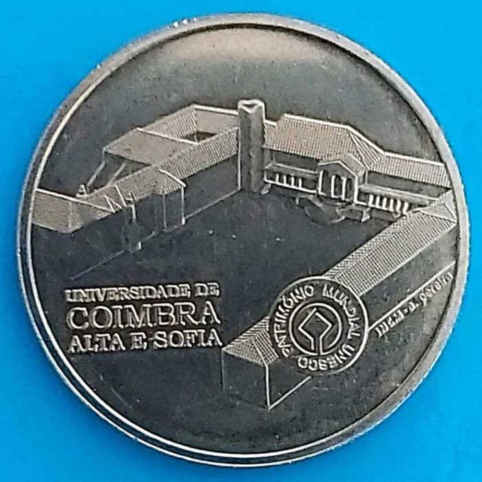 2,50  Euros de 2014, Portugal, Universidade de Coimbra Alta e Sofia