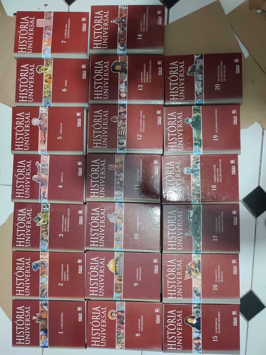 História Universal - 20 Volumes - Edição Público