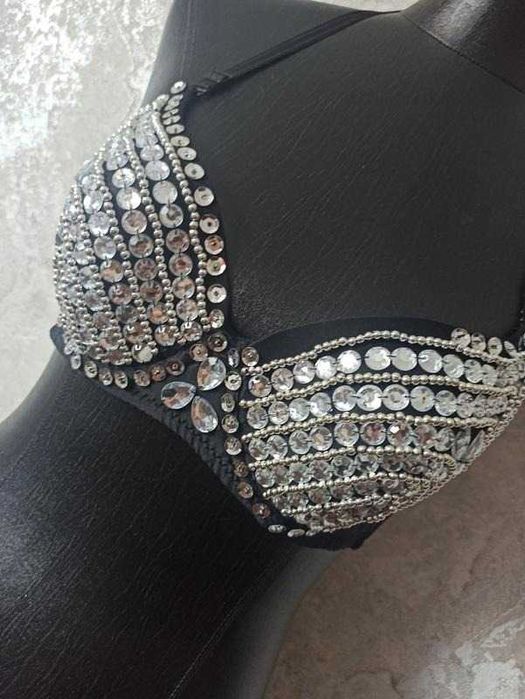 Шикарний лівчик бюстгальтер ліф в камінцях