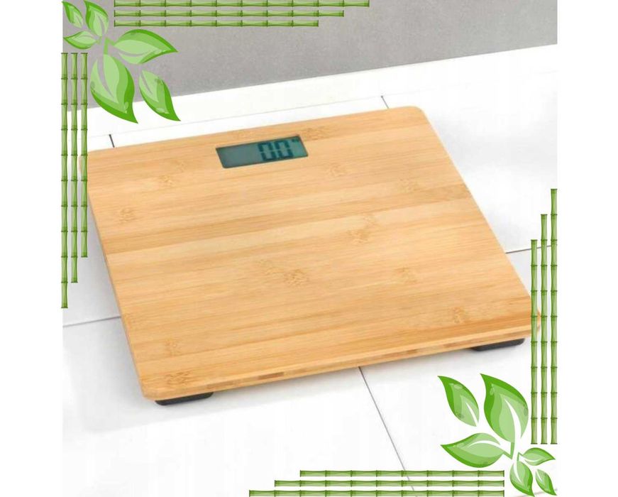 Waga Łazienkowa Elektroniczna Wyświetlacz LCD Termometr Max 180kg