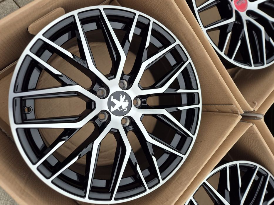 Felgi 18" 5x108 Peugeot 407 607 508 RCZ 308 GT 5008 Nowe TPMS | #RS4