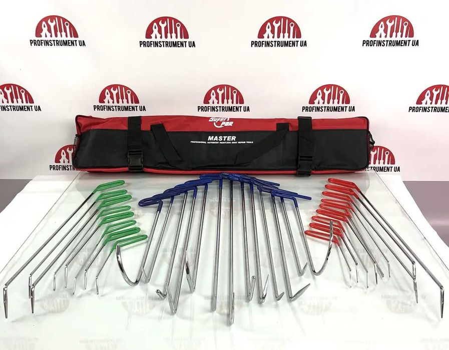 Набір для видалення вм’ятин без фарбування PDR QK0021 (100+ предметів)