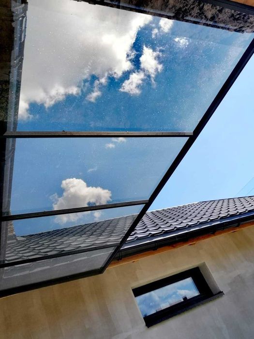 Poliwęglan lity 5mm bezbarwny 2UV na zadaszenie